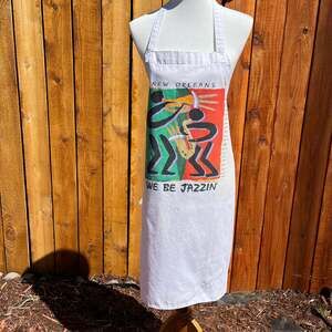 Vintage 1993 New Orleans We Be Jazzin’ Apron